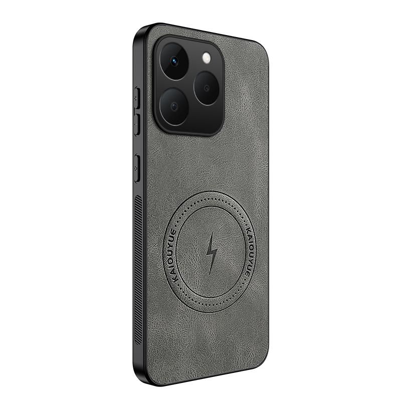 Роскошный кожаный чехол для телефона Xiaomi 15T в новом стиле Для Xiaomi 15T Магнитная беспроводная зарядка Противоударная крышка Mi 15T Чехол Capa