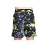 Nike Dri-Fit Unlimited Studio 72 Print Quick-Dry Unline Woven Training Shorts Men Bottoms Volt-Green Yellow FB7981-337