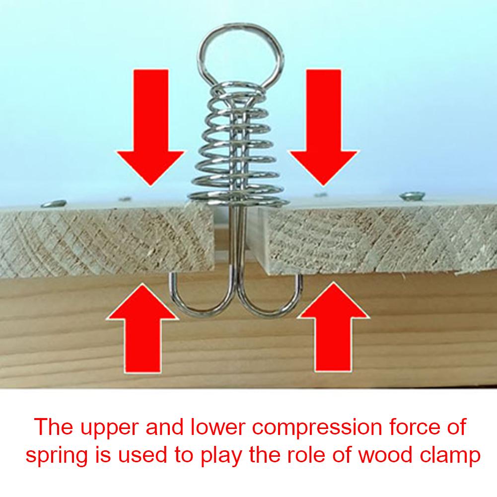 Stainless Steel Windproof Tent Stake Pegs Outdoor Plank Floor Awning Fixed Hook