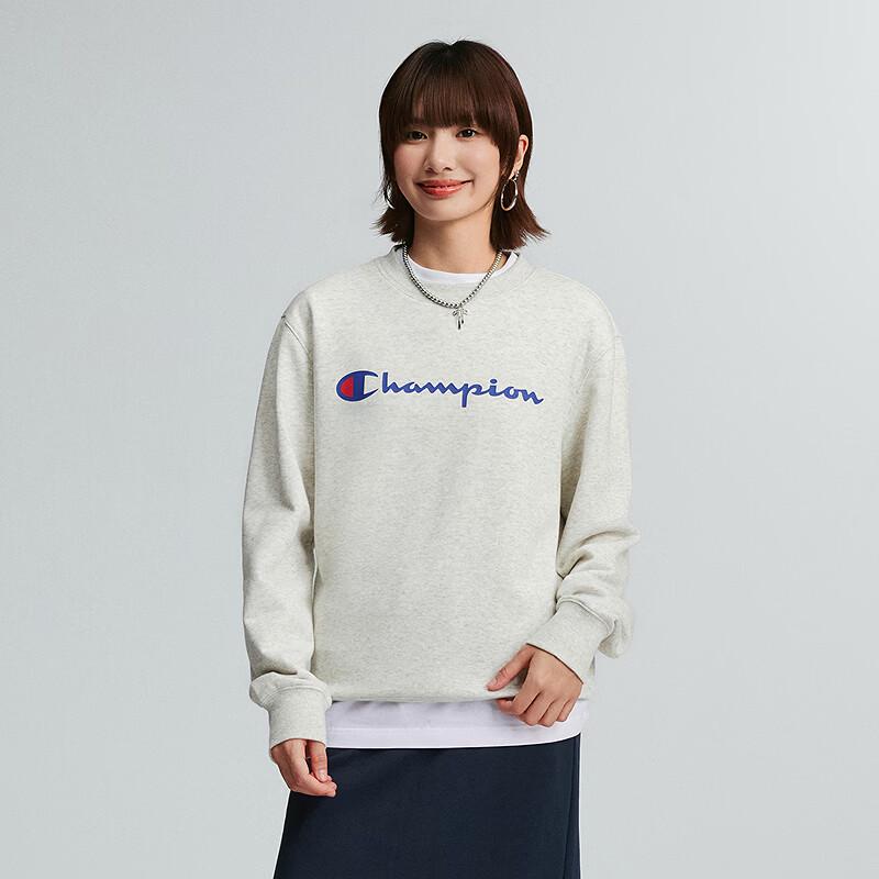 Champion 2026 Autumn Letter Print Crewneck Sweatshirt