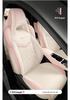 BYD Seagull Fabric Linen Cartoon Seat Cushion for Five-Seater Cars