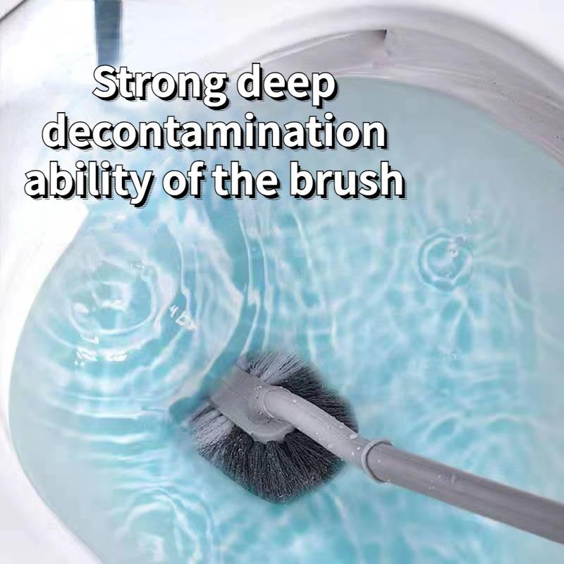 Туалетная щетка Бытовая туалетная щетка с длинной ручкой без тупиков, Щетка для чистки унитаза, Артефакт туалетной щетки