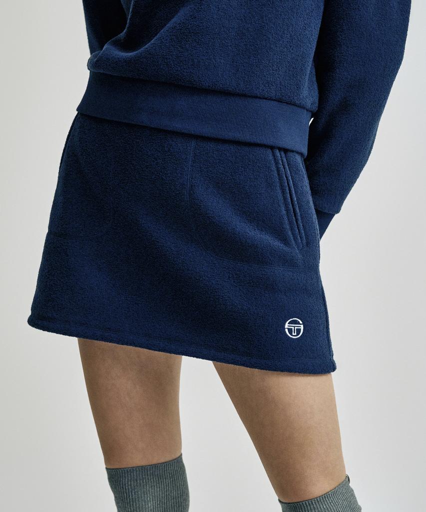 Женская микрофлисовая юбка SERGIO TACCHINI W Mc (военно-морской флот)