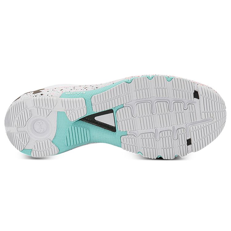 Under Armour HOVR Machina 2 PNTSP CN Свежие Универсальные Дышащие Прочные Кроссовки с Низким Верхом Женские кроссовки Белые 3025492-100