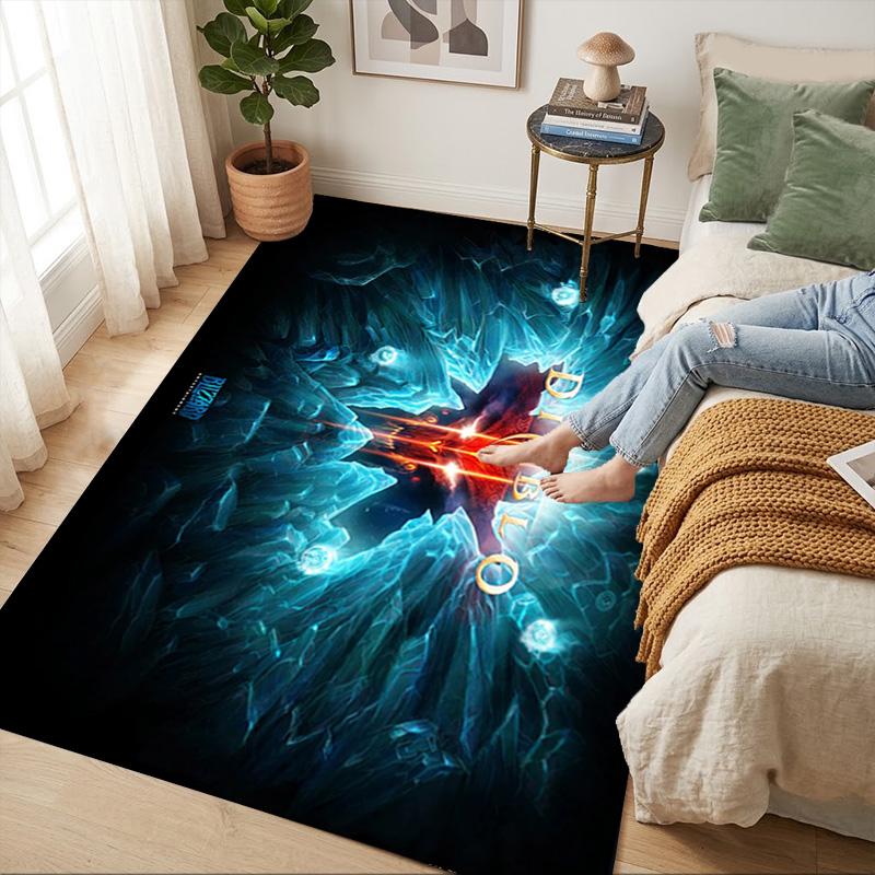 Diablo Iii Living Room Nonslip Area Rug Soft Carpet For Bedroom Game Playroom Sofa Office Home Decor Doormat Christmas Gift C92673