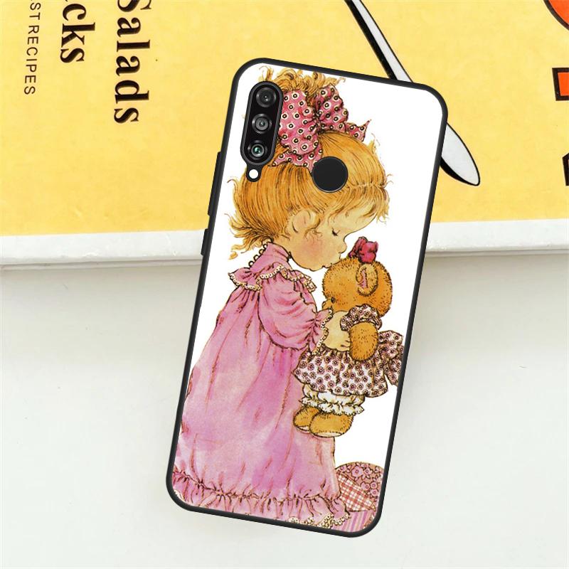 Чехол с рисунком Sarah Kay для Huawei P30 P20 P40 Lite Nova 11 Pro 9 10 SE 5T 3i 7i 11i Y60 Y70 Y90 Y61 Чехол