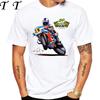 Kevin Schwantz 34 GP Race Legend 90's T-Shirt Summer Men Short Sleeve Adventure Sport Casual White Top Man Motorcycle Rider Tees