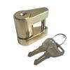 Zinc Alloy Trailer Hitch Coupler Lock For Locking Hauling Security Towing Tow Bar 2 Keys Rust-resistance Anti-theft Hard-wearing