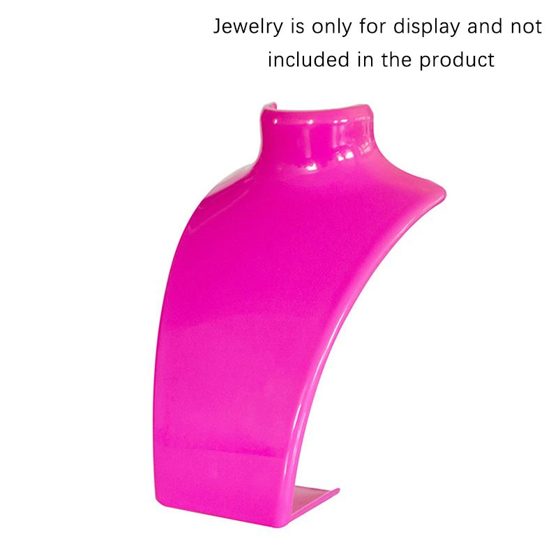 Mannequin Bust Jewelry Display Rack Necklace Display Holder Jewelry Organizer