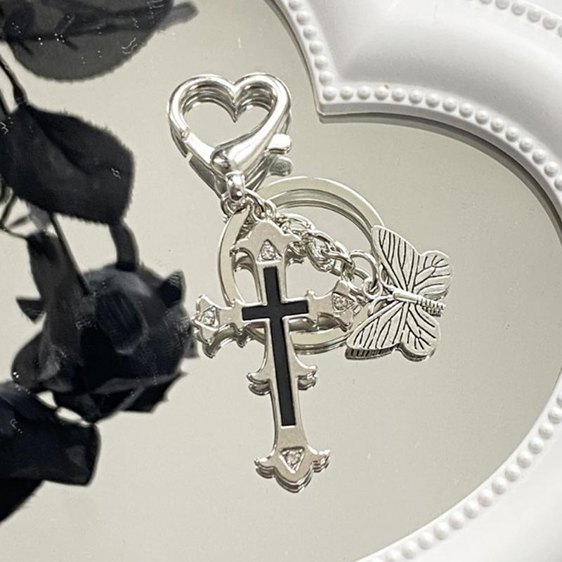 Harajuku Y2K гитара Love Heart Star брелок для женщин сладкий крутой тренд кулон