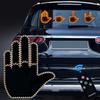 Car Finger Light Gesture Interactive 203 Lamp Beads Day/Night Visibility Remind Attract Drivers Gestures Remote Control Amber Yellow Non-Flickering
