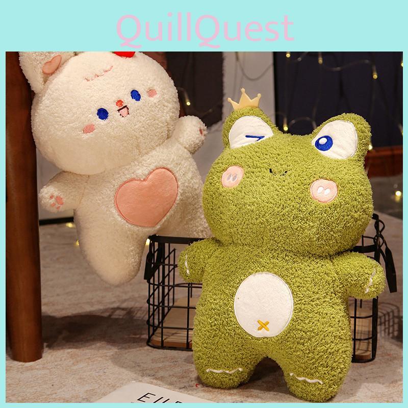 Cartoon Frog Animal Rabbit Plush Toy Cute Pig Panda Doll Children Festivals Gift