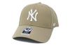 Кепка 47 Brand 47 MVP New York Yankees Хаки Один Размер