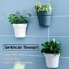 Indoor And Outdoor Balcony Wall-Mounted Plastic Garden Flower Pots