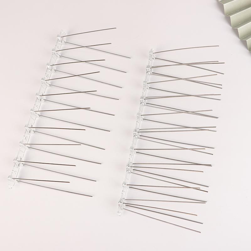 1 шт. шипы для голубей из нержавеющей стали и отпугиватель птиц 25 см балконный отпугиватель птиц набор колючих гвоздей борьба с вредителями