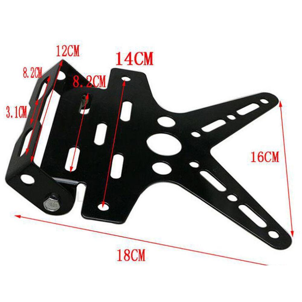 License Plate Bracket Motorcycle Rear License Plate Holder License Plate Tail Light Tail  Holder