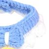 Knitting Cat Collar with Bell Bow Tie Decoration Kitten Bib Accessory Cute Pet Neck Wrap for Small