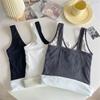 Keep Warm Underwear Thermal Sling Vest Fashion Thickened Vest  for Women Female