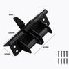 Multi-function Positioning Hinge Spring Self-aligning Hinge Automatic Closing Furniture Supplies