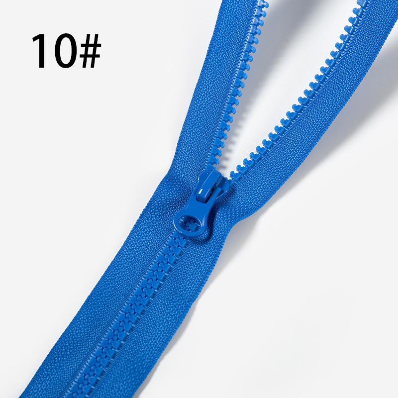 5# Спиральные молнии из смолы Портной Цветная молния с открытым концом DIY Ручная работа Пуховик Пальто Одежда Швейные аксессуары