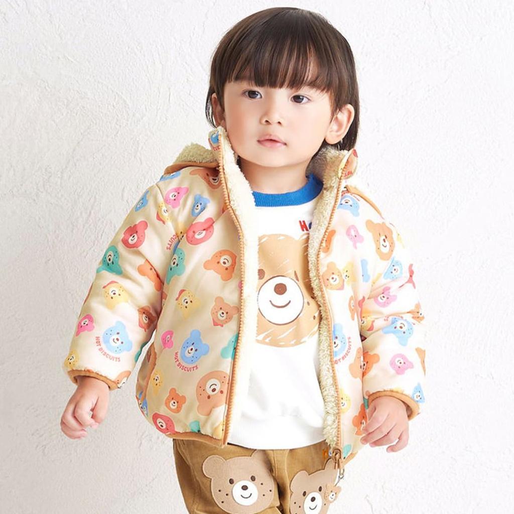 Miki House Hot Biscuits Мальчики и Джемпер, Девочки, Малыш, Детская одежда, Многоцветный, 100см, 73-3701-689