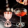 Двусторонний барный джиггер из нержавеющей стали, мерный стакан для вина и коктейлей, барный аксессуар, 30/60 мл, розовое золото