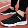 Men's Shoes Sports Shoes Autumn New Breathable Mesh Shoes Soft Soles Not Tired Feet Running Shoes Versatile Lace-up Men's Single Shoes