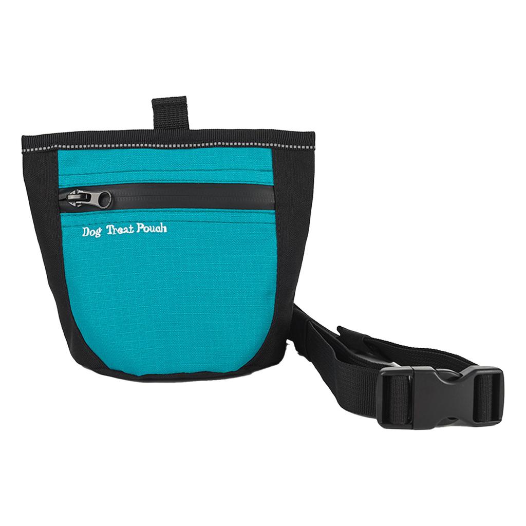 Pet Training Waist Bag Treats Pocket With Water Resistant Fabric Zippered Design For Outdoor Activity Walking Accessory