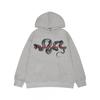 Mens Streetwear Hoodie Python Print Loose Fit Casual Sweatshirt Teens