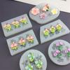 Flower Silicone Molds Diy Cake Fondant Sugar Baking Mold Handmade Candle Soap Gypsum Resin Handcraft Making Tools