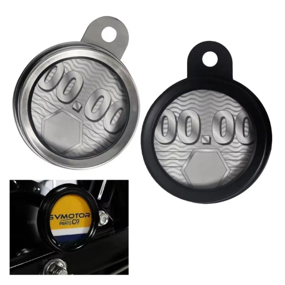 Waterproof Seal Motorcycle Tax Disc Holder Rustproof Design Tax Disc Plate Holder Scooter Use
