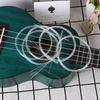 Nylon Ukulele Strings, Replacement Ukulele Accessories, 3 Full Sets (Colorful, Clear, White)