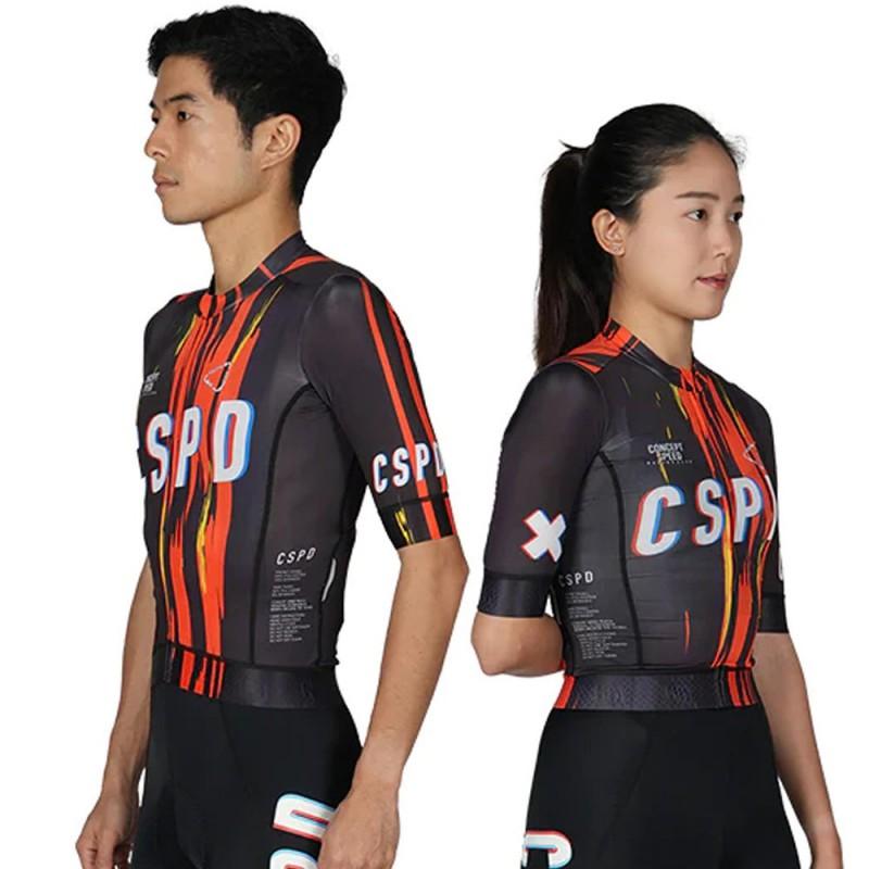 Unisex Cycling Jersey Short Sleeve Breathable Quick Dry Bike Riding Top Outdoor Sports