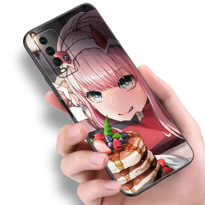 Чехол для телефона Zero Two Darling In The FranXX для Xiaomi Redmi Note 5 6 9T K20 K40 K50 Pro 7A 8A 9A 9C 9i 10A 10C A1 S2 черный чехол