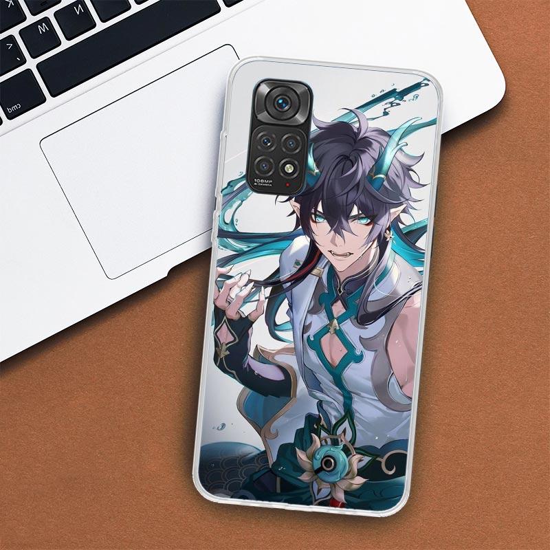 Чехол для телефона Honkai Star Rail Dan Heng для Xiaomi Redmi Note 13 12 12S 11 11S 10 10S 9 9S 11T 11E Pro Plus 8 8T 7 + чехол