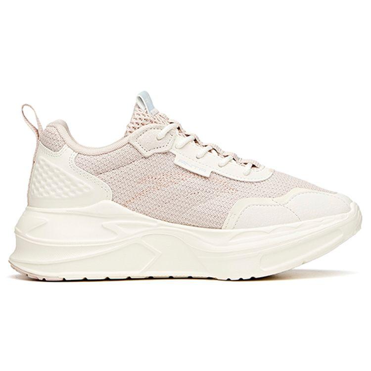 Anta Life Series Mix Fission Shock Absorbing Non-Slip Износостойкие Низкие Спортивные Кроссовки Повседневные Женские Кроссовки Off-White 122118812-1
