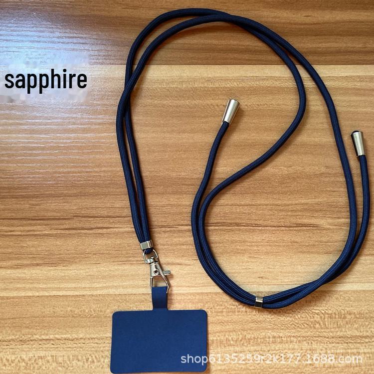 Регулируемый универсальный шнурок для мобильного телефона - съемный шнурок из нейлона своими руками - шейный ремешок с защитой от потери