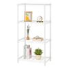 Luminous Compatible Steel Rack Ellison Slim 60cm Wide White EHE60124WH [Doshisha]