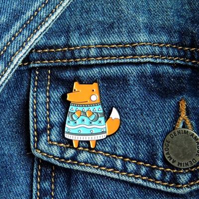 Мультяшная креативная маленькая брошь из сплава в виде животного, милая, черепаха, значок для украшения одежды