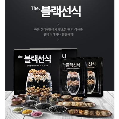 Jinseong Black Sunsik Замена еды Завтрак Замена, 30 г, 100 шт.