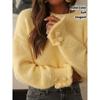 Elegant Women's Winter Sweater - Solid Color Comfortable, Versatile In All Seasons, Cold Resistant and Warm, Simple Design, High Quality Sewing