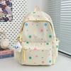 Новый высококачественный, свежий и милый, цветной рюкзак со звездами, рюкзак большой вместимости для старшеклассника