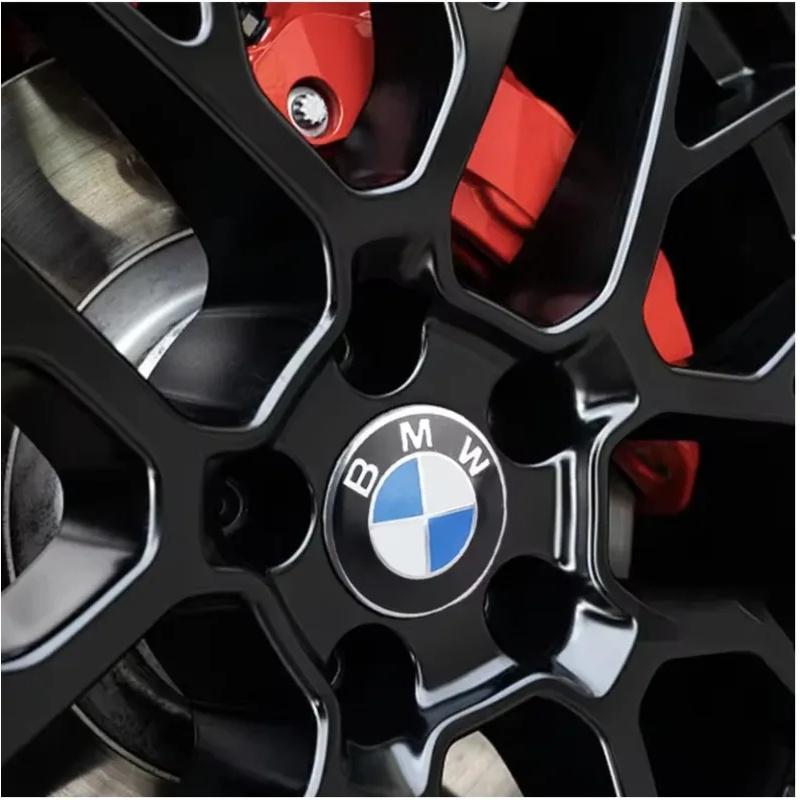 BMW 7Pcs Badge Logo 3D Wheel Center Cap Set Fit E36 E46 E53 E90 E60 E93 E87 G01 G20 X3 X5 X6 X7 F30 F20 Auto Accessories