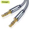 Essager Aux Cable Speaker Wire 3.5mm Jack Audio Cable For Car Headphone Adapter Male Jack To Jack 3.5 Mm Cord For Samsung Xiaomi