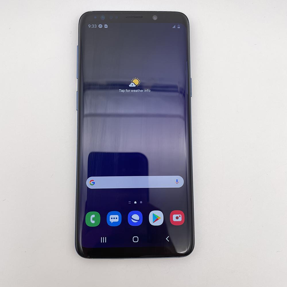 Восстановленный Samsung Galaxy S9 G960F G960U Оригинальный Разблокированный Восьмиядерный 4 ГБ ОЗУ 64 ГБ ПЗУ 12 МП 5,8'' 3000 мАч Смартфон с одной/двумя SIM-картами