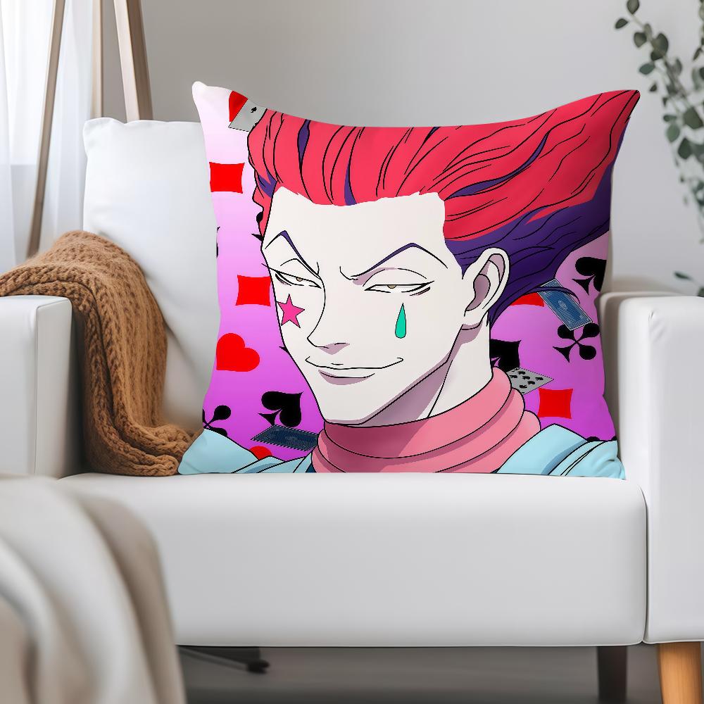 Аниме H-HUNTER X HUNTER Киллуа Зольдик Хисока Наволочка Применимое пространство Для гостевых комнат Интерьеры Автомобили Офис Украшение дома