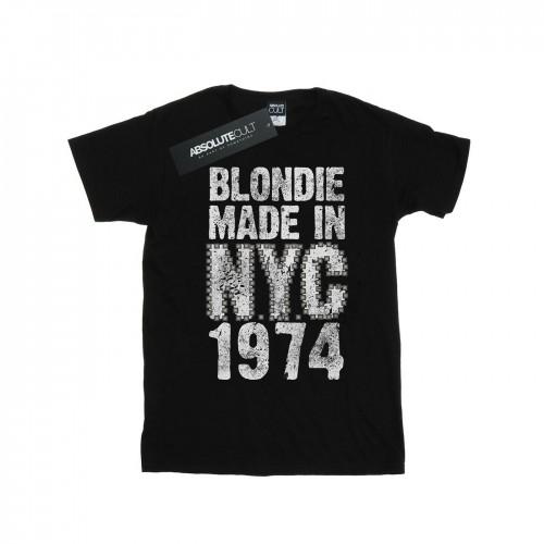 Blondie Womens/Ladies Punk NYC Cotton Boyfriend T-Shirt