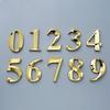 Door Address Digits Sticker Home Living House Hotel Party Sign Modern Number Number Plate  Jewelry