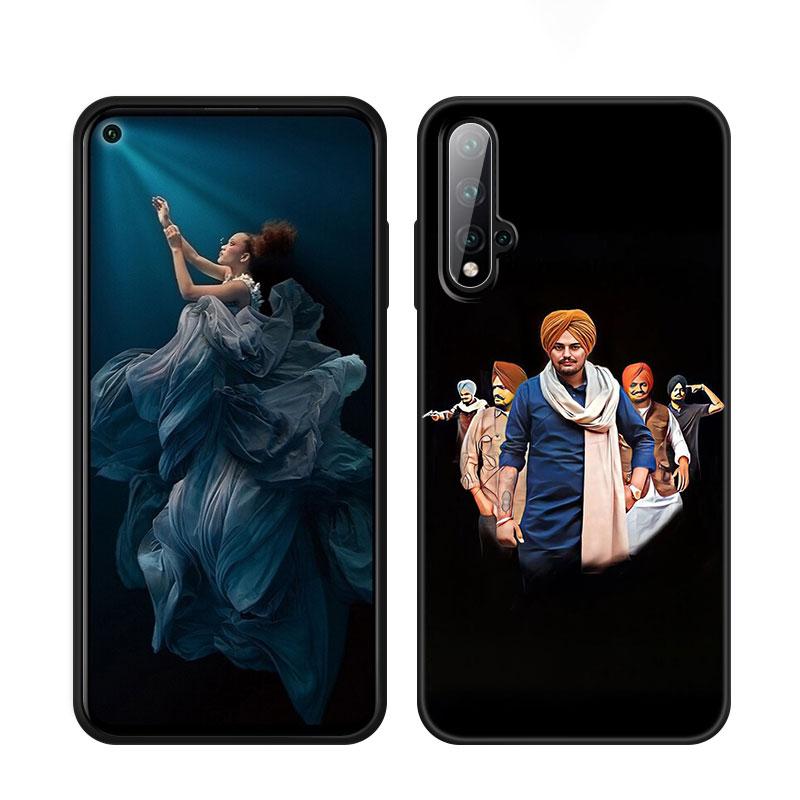 Черный чехол для телефона Sidhu Moose Wala для Honor 70 90 Lite X40 GT X50 i X5 Plus X6A X6S X7A X8A X8B X6 X7 X8 X9 4G X9A X9B 5G