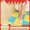 Non-Slip Bathroom Shower Mat - Water-Permeable, Cuttable, Splicing Design for Toilet & Bath Floors